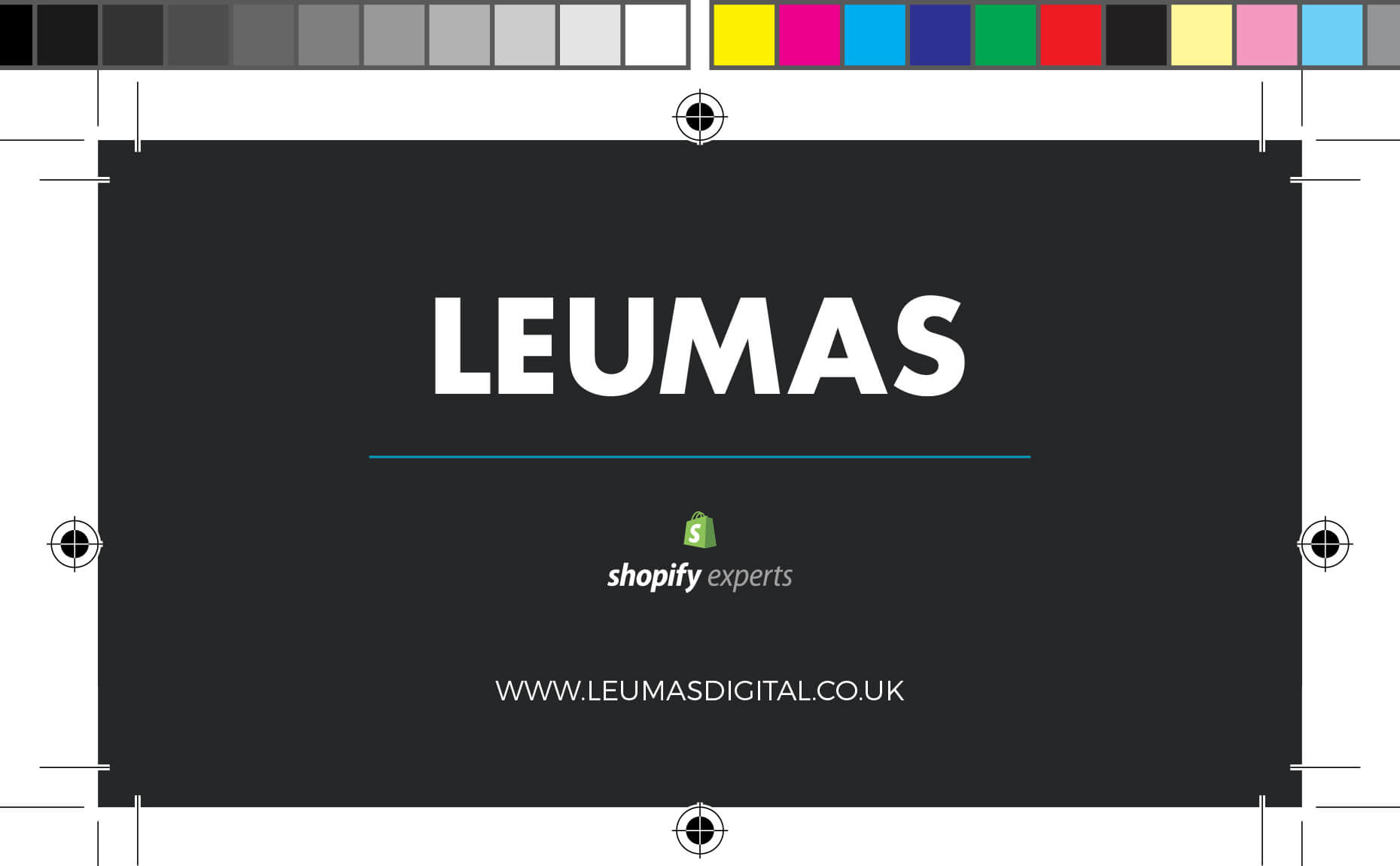 Leumas business card print ready
