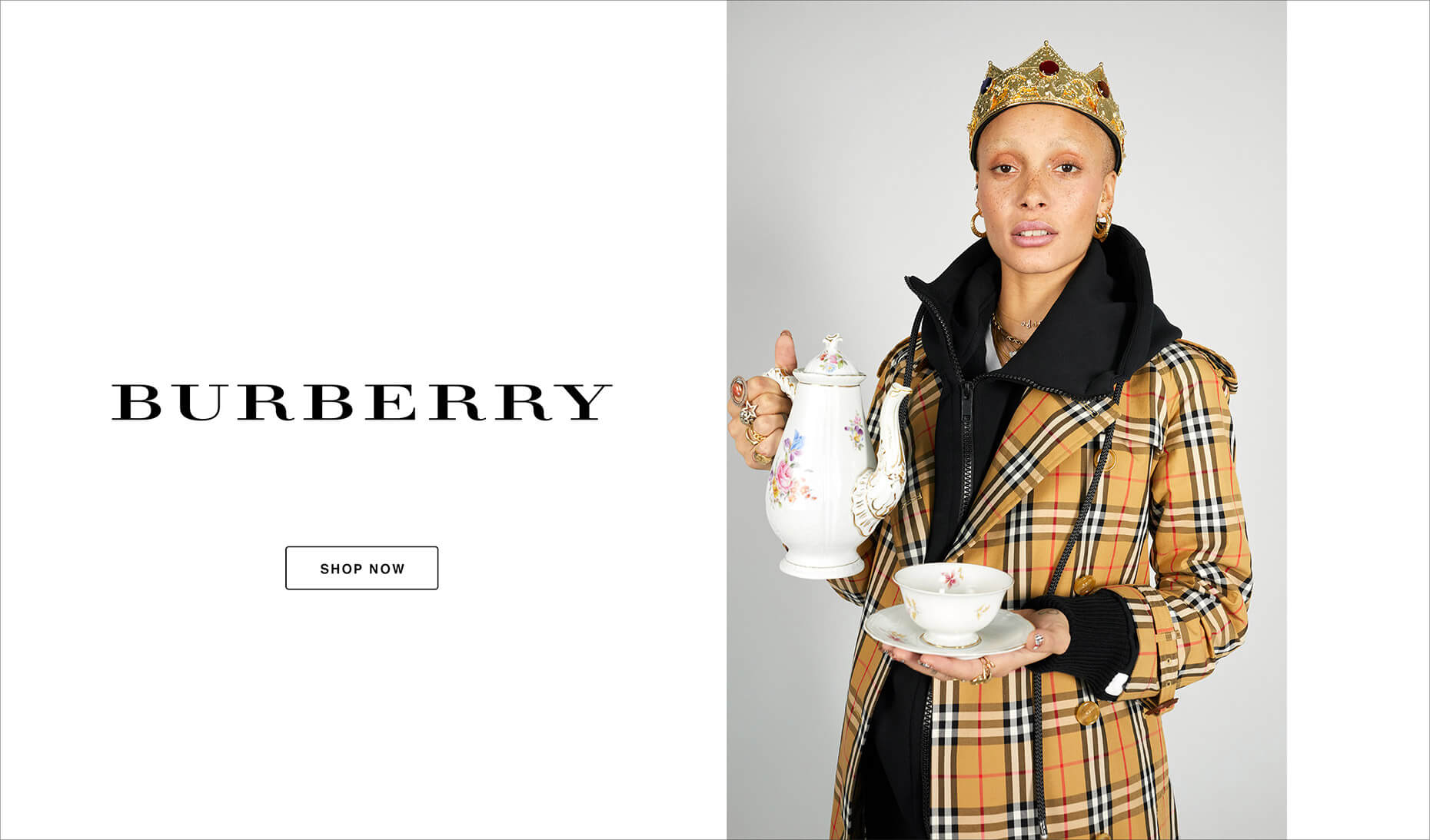 Burberry web banner