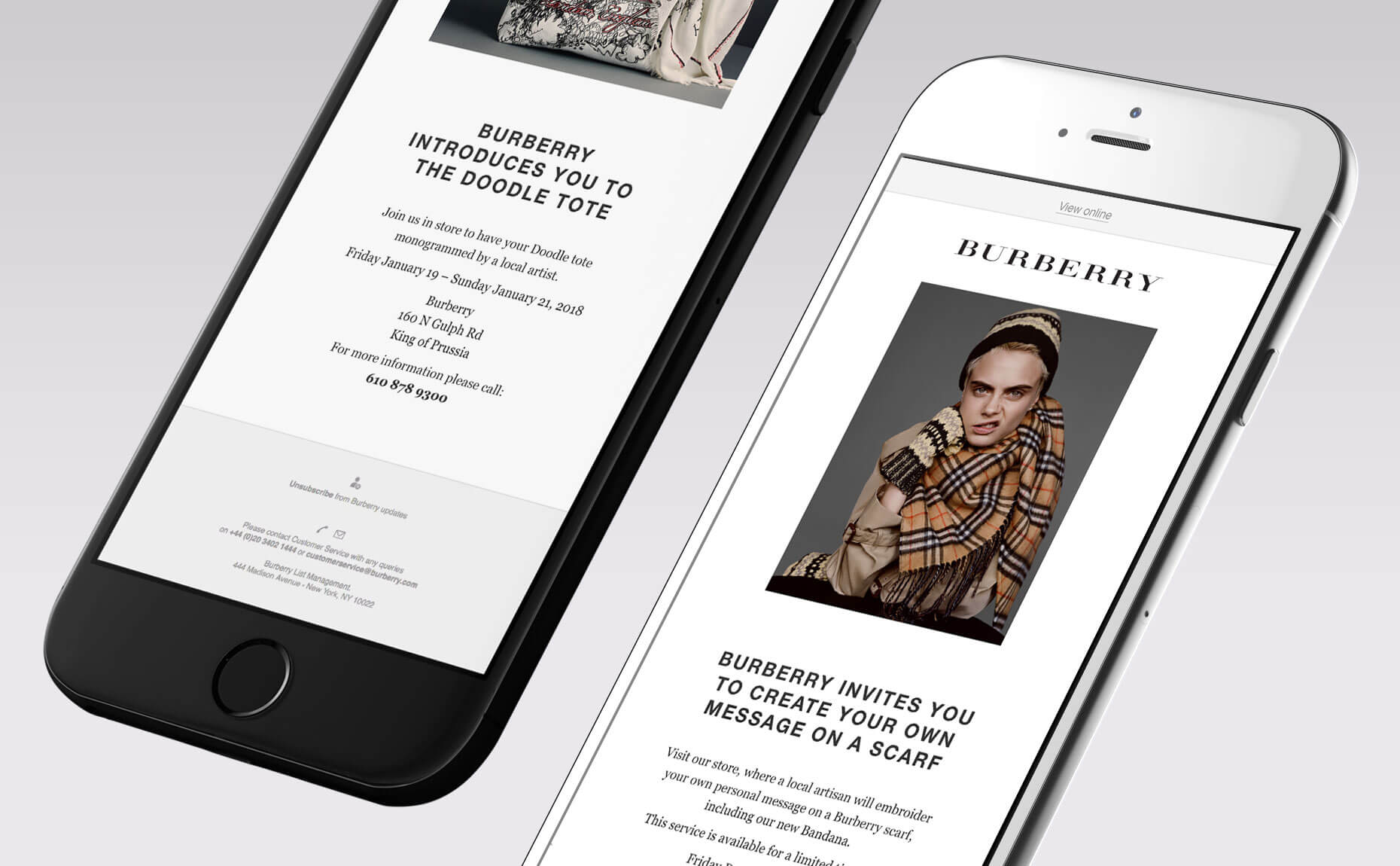 Burberry iPhones