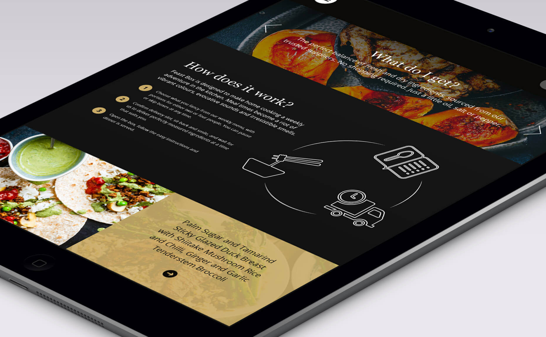 Feast Box iPad