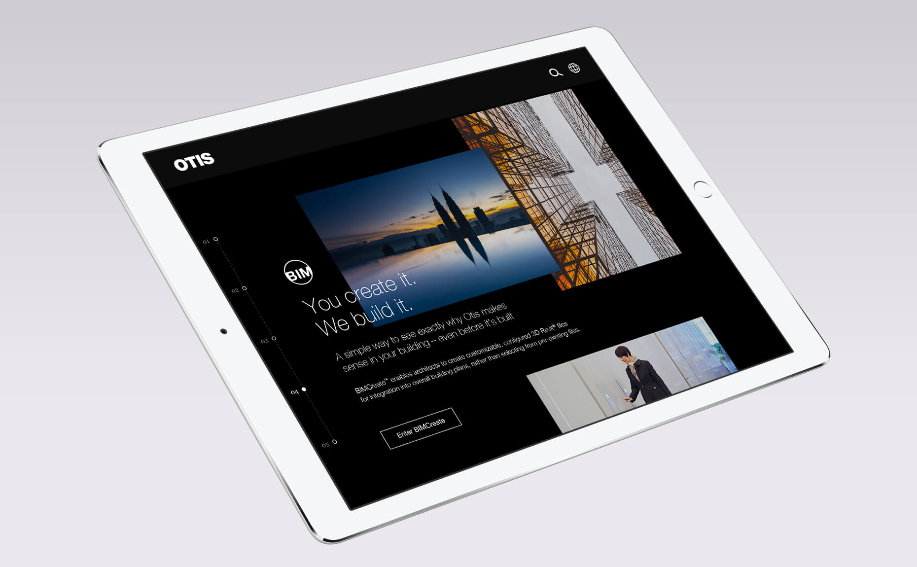 Otis iPad