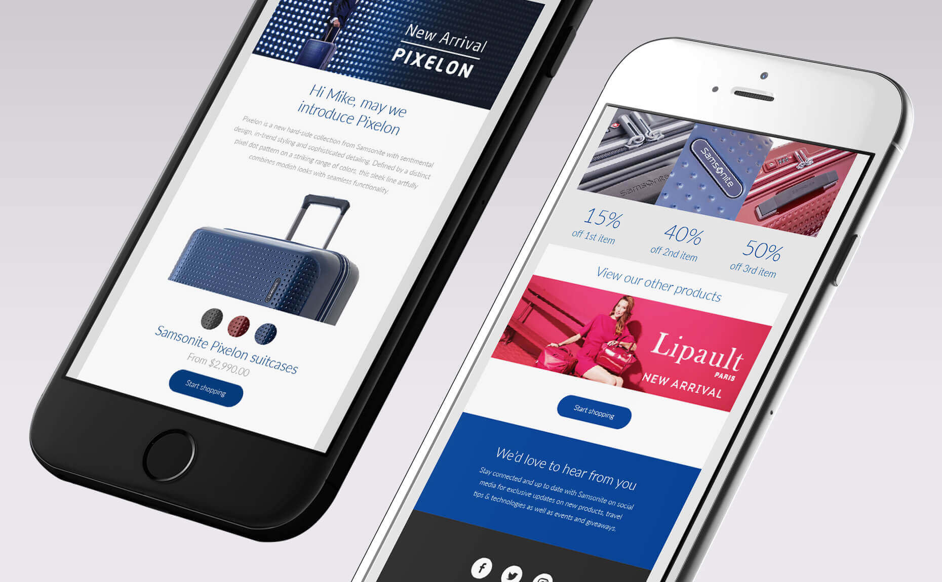 Samsonite iPhones