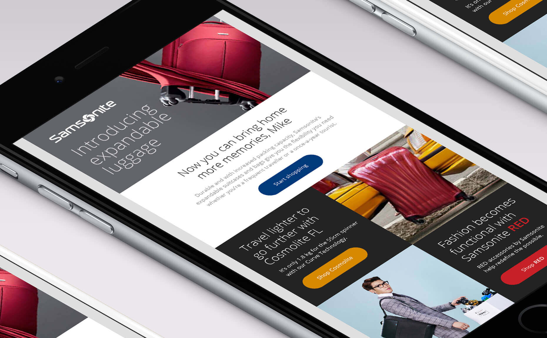 Samsonite iPhones