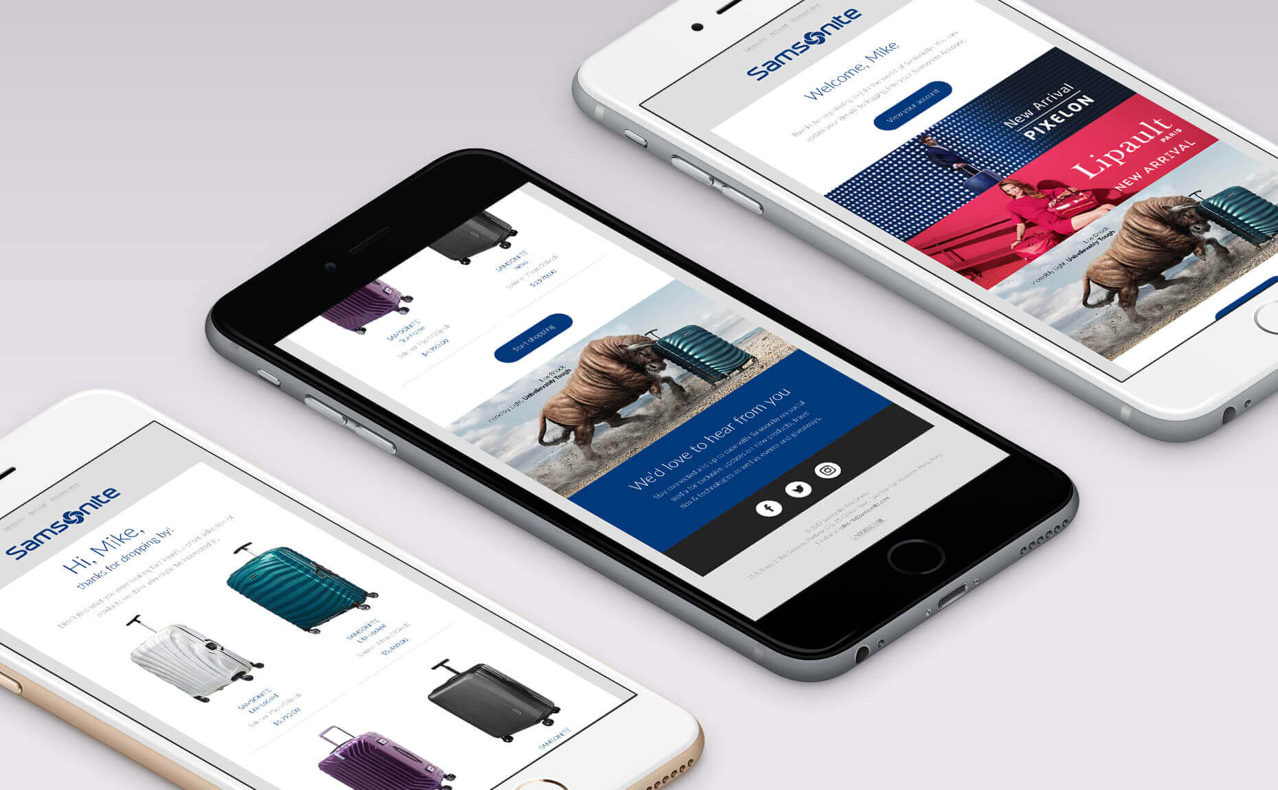 Samsonite iPhones