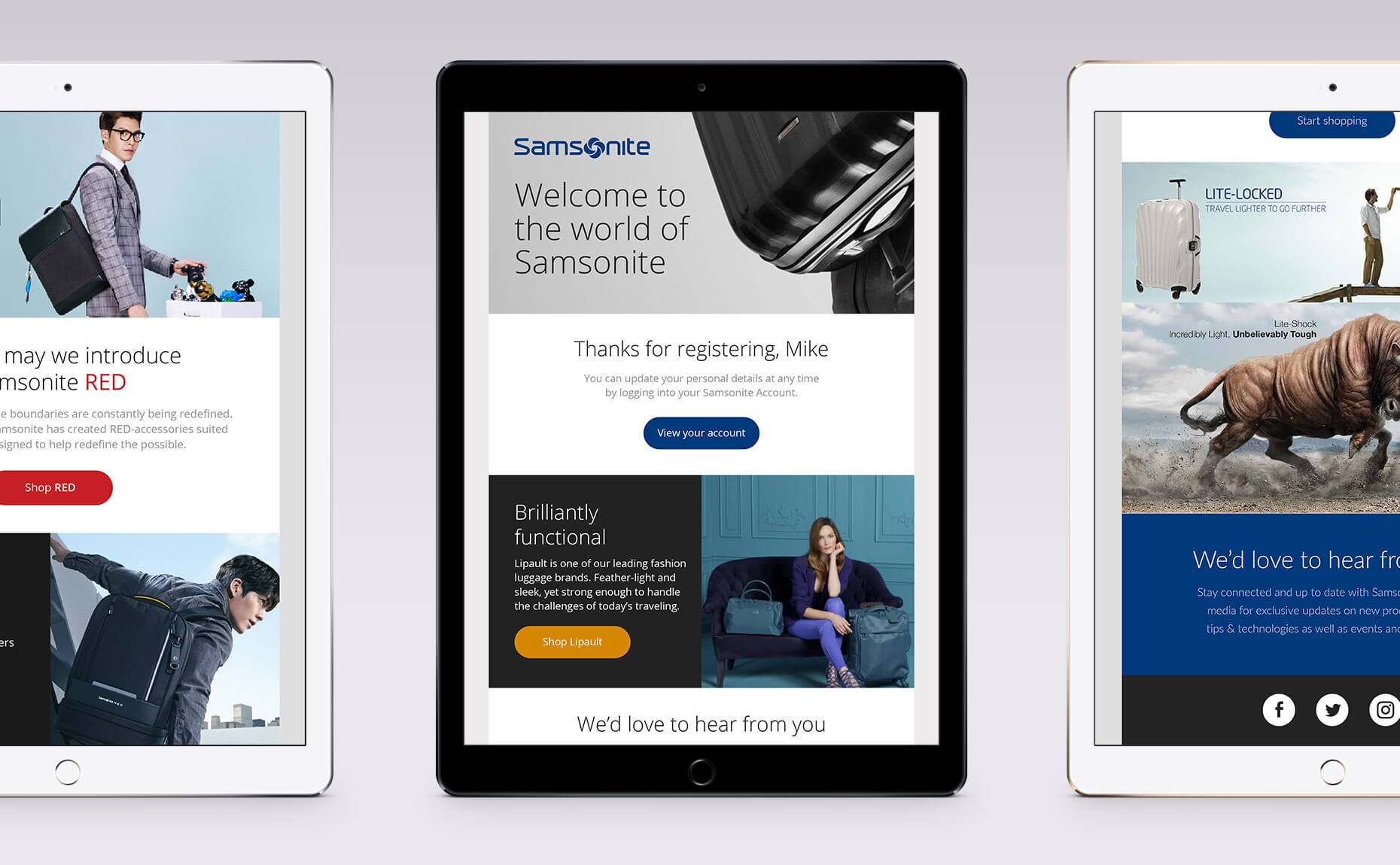 Samsonite iPads